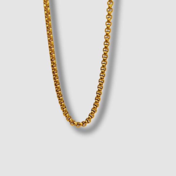 CHOKER À MAILLONS CARRÉS