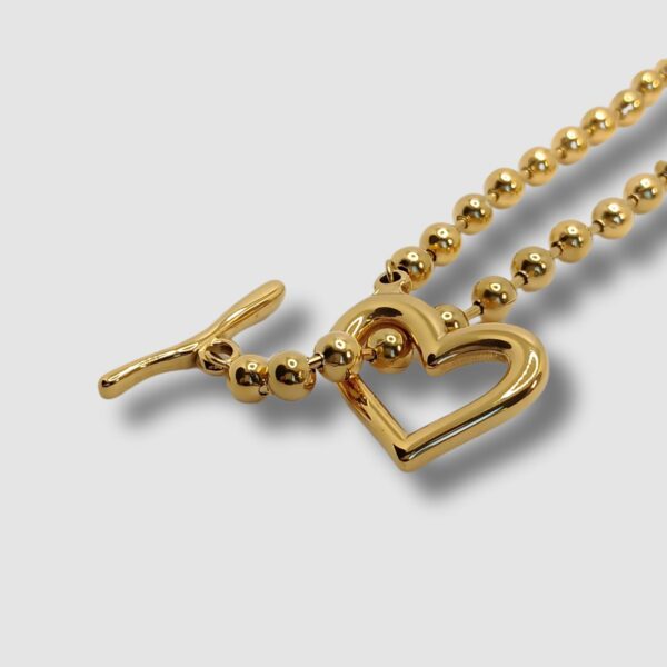 CHOKER COEUR D'OUVERTURE FRONTALE