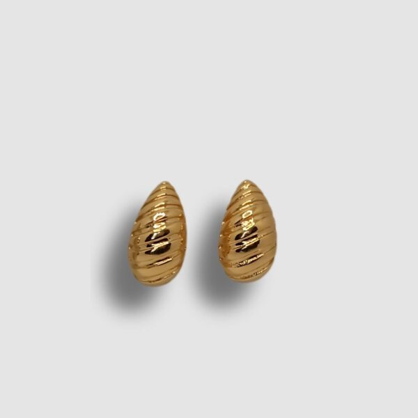 BOUCLE D'OREILLE GOUTTE RHODIÉ