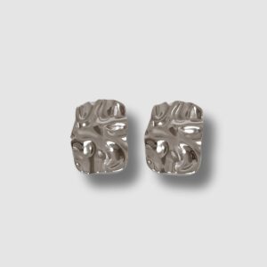 BOUCLE D'OREILLE RECTANGULAIRE EN ACIER