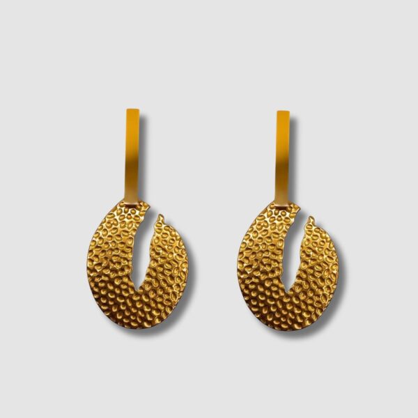 BOUCLE D’OREILLE IRRÉGULIÈRES LUXE