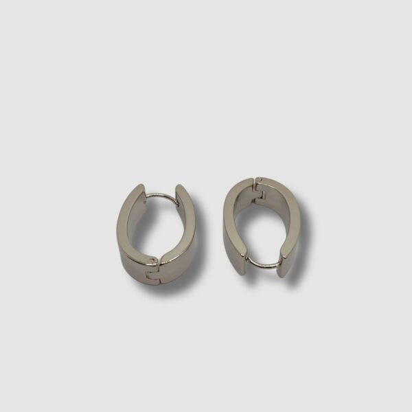 Créole Design Ovale plaqué or 18K