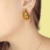BOUCLES D'OREILLES GOUTTE MAXI