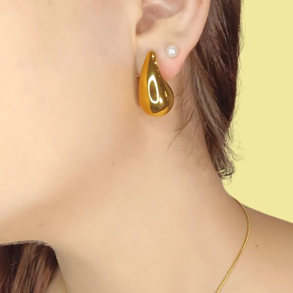 BOUCLES D'OREILLES GOUTTE MAXI