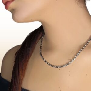 Collier Torsadé Maillon Brésilien M