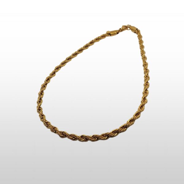 REVB0020 PICTURES (2) Collier Torsadé Maillon Brésilien