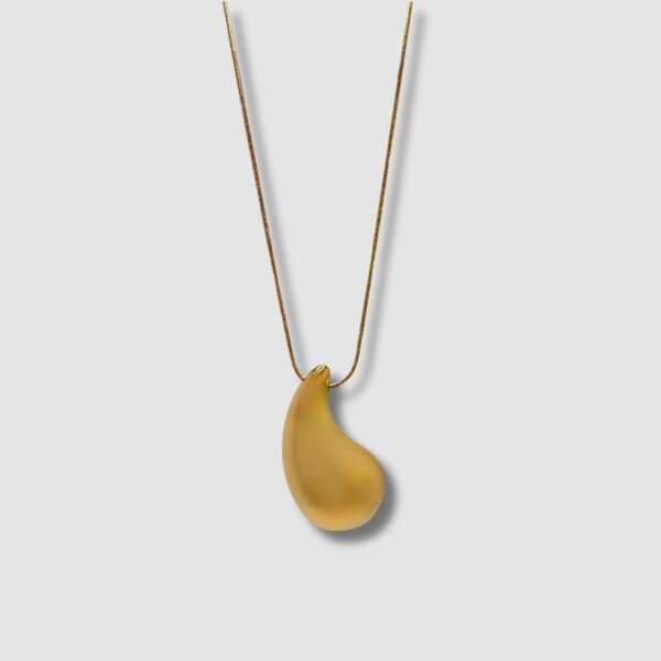COLLIER GOUTTE PLAQUÉ OR 18K