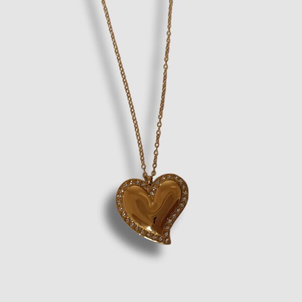 COLLIER COEUR SCINTILLANTE