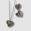 PARURE 2 PIÈCES COEUR SCINTILLANTE