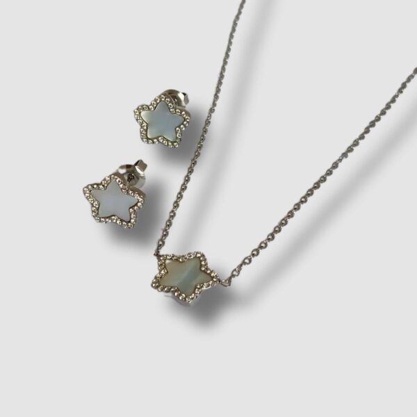 PARURE ETOILE NACRÉ 2 PIÈCES