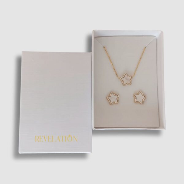 PARURE ETOILE NACRÉ 2 PIÈCES