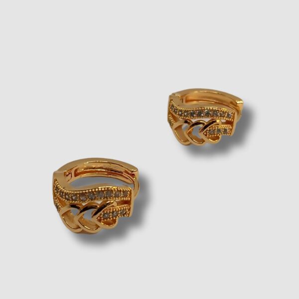 Cópia de REVB0012 PICTURES (64) Créoles motif coeurs Rhodié